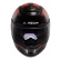 Capacete Moto Fechado Ls2 Ff808 Stream 2 Fury Preto Vermelho C/ Óculos Interno C/ Selo Inmetro