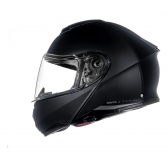 Capacete Moto Robocop Bieffe Premium B- Dynamic Attractie Classic Preto Fosco Escamoteavel C/ Óculos