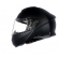 Capacete Moto Robocop Bieffe Premium B- Dynamic Attractie Classic Preto Fosco Escamoteavel C/ Óculos