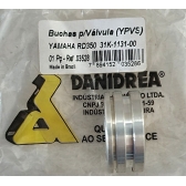 Bucha Fixador Central De Valvula Ypvs Rd350 Rd 350 ( 2 Canaletas ) Modelo Original Danidrea