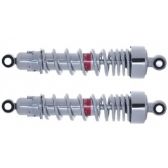 Amortecedor Traseiro Moto Mirage 250 Kasinski Cromado Modelo Original Far Rafaela - Par