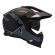 Capacete Moto Big Trail Bieffe B-Trail Delux Cross Cinza Dark Preto C/ Óculos Sol Lançamento