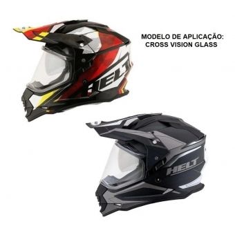 Kit Reparo Fixação Viseira Capacete Helt Cross Vision Glass