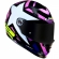 Capacete Moto Feminino Fechado Ls2 Ff358 Classic FF358 Starwar Preto Rosa Esportivo C/ Selo Inmetro