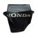 Capa De Banco Cg 125 1977 1978 1980 198 1982 Cg Bolinha Modelo Original Com Escrita Honda - Preto