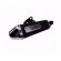Escapamento Escape Esportivo Moto Cb 250 Twister 2016 2017 2018 2019 2020 2021 2022 2023 F1 Tri Oval Mini ( Curto ) Fortuna - Preto