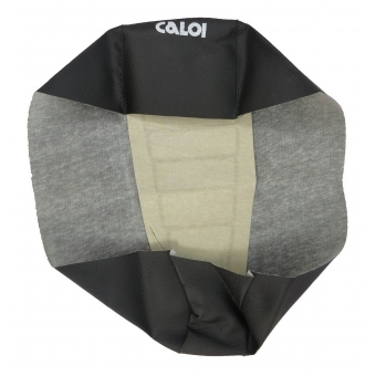 Capa De Banco Mobilete Caloi Xr Frisada C/ Escrita Mod Original Preta