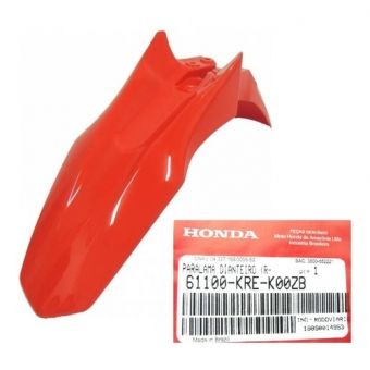 Paralama Dianteiro Bros 160 Vermelha 2018 2019 2020 2021 2022 Original Honda 61100KREK00ZB