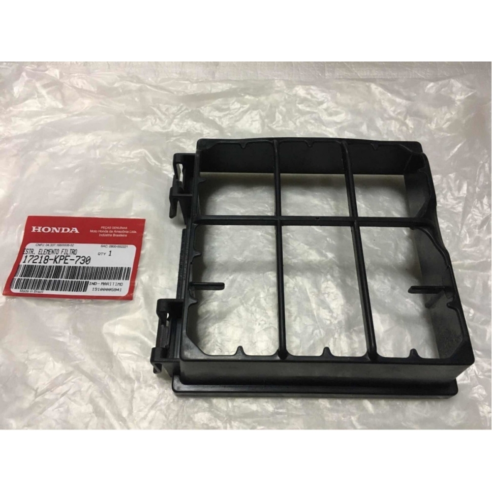Grade Suporte Porta Filtro De Ar Moto Xr 250 Tornado Original Honda