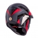 Capacete Moto Bieffe 3 Sport Hills Esportivo Cross Trilha Cinza Vermelho C/ Selo Inmetro Lançamento
