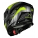 Capacete Moto Esportivo Fechado Norisk Strada 2 St Titanio Preto Amarelo C/ Óculos Interno Lançamento