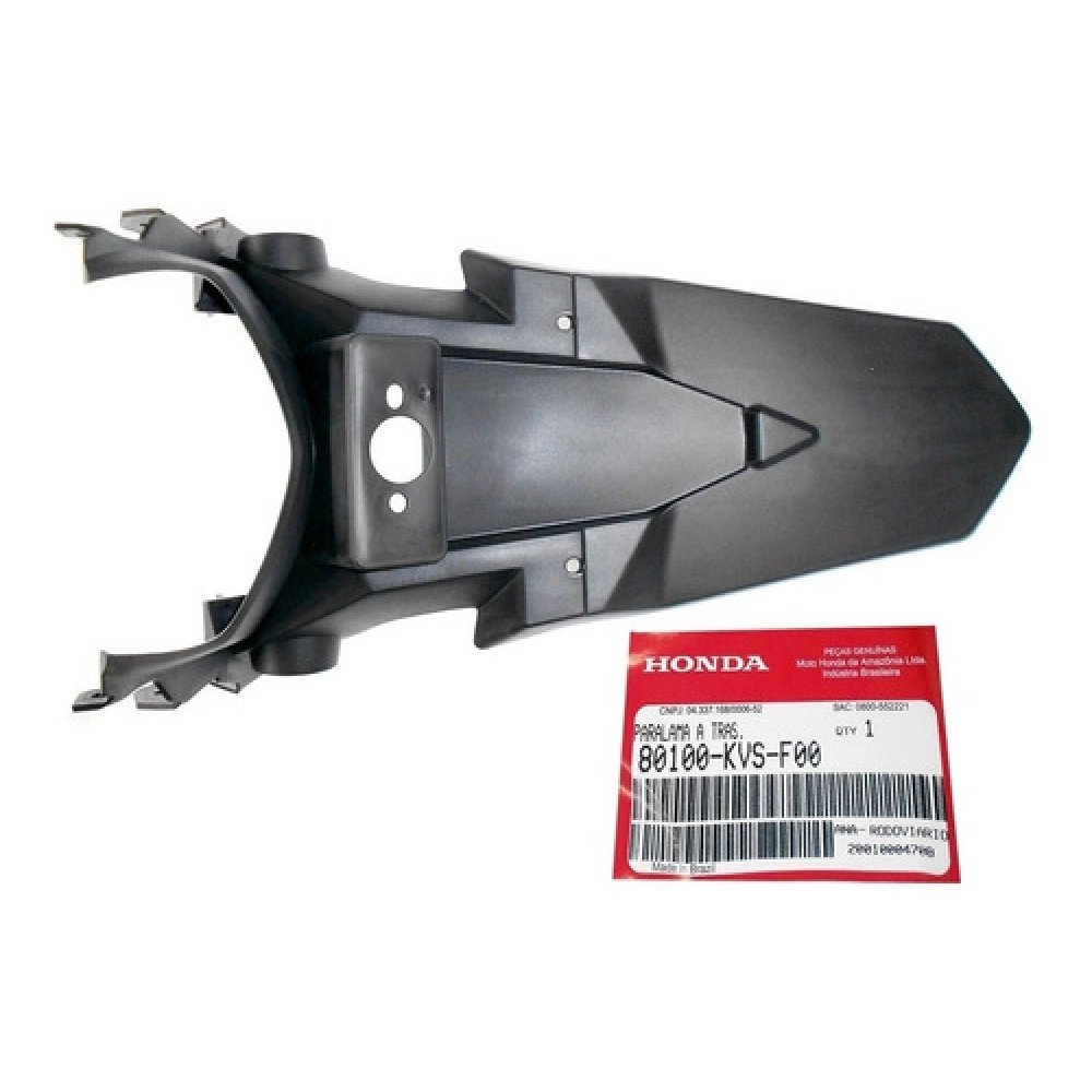 Paralama Suporte Placa Traseiro Moto Cg Titan Fan 150 2014 2015 Fan 125 2014 2015 2016 2017 Original Honda