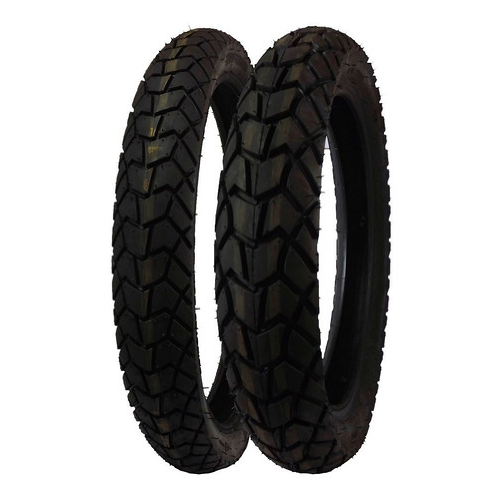 Par Pneu Moto Xre 300 Xr 250 Tornado Xtz 250 Lander Dianteiro + Traseiro Maggion Viper