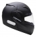 Capacete Moto Robocop Zarref Classic Escamoteavel Preto Fosco C/ Selo Inmetro