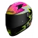 Capacete Moto Feminino Fechado Ls2 Ff358 Classic Speedy Branco Rosa C/ Selo Inmetro Lançamento