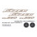 Kit Adesivos Faixas Moto Yamaha Fazer 250 Ys250 Preta 2007 Jogo Adesivo Modelo Original Jotaesse