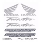 Kit Adesivos Faixa Cbx 250 Twister Preta 2004 Jogo Adesivo