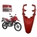 Paralama Bico Dianteiro Superior Xre 300 Rally 2016 2017 2018 Original Honda - Vermelho Maceió