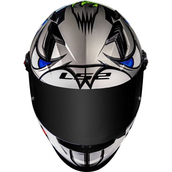 Capacete Moto Fechado Ls2 Ff358 Classic Piloto 4 Moto Gp Alex Barros Masculino Feminino Lançamento