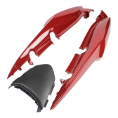 Rabeta Completa Moto Cg Fan 150 2009 2010 Vermelha Mod Original - Vermelho