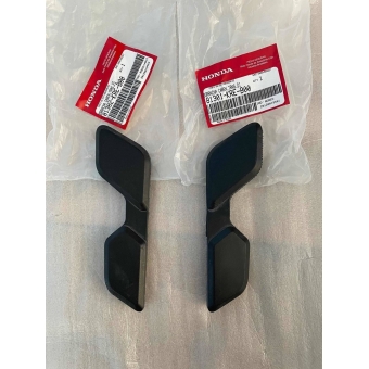 Par De Capa Borracha Do Bagageiro Nxr Bros 150 Bros 160 Xre 190 Xre 300 Até 2017 Original Honda