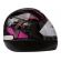 Capacete Moto Feminino Taurus Fórmula 1 Neo Preto Fosco Rosa - Preto/Rosa