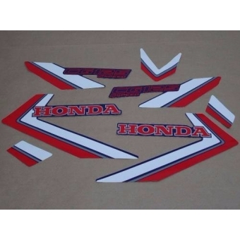 Kit Adesivos Faixa Cg 125 1985 Azul Cg125 Jogo Adesivo