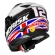 Capacete Moto Norisk Ff302 Soul Grand Prix Bandeira Inglaterra Reino Unido C/ Óculos C/ Selo Inmetro