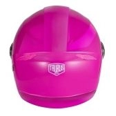 Capacete Aberto Feminino Moto Joy23 Joy 23 By Taurus Custom Vintage Rosa C/ Acabamento Interno Couro - Rosa Escuro
