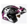 Capacete Moto Feminino Articulado Robocop Peels Urban U-Rb2 Ocean Escamoteável C/ Óculos Interno C/ Selo Inmetro - preto e rosa