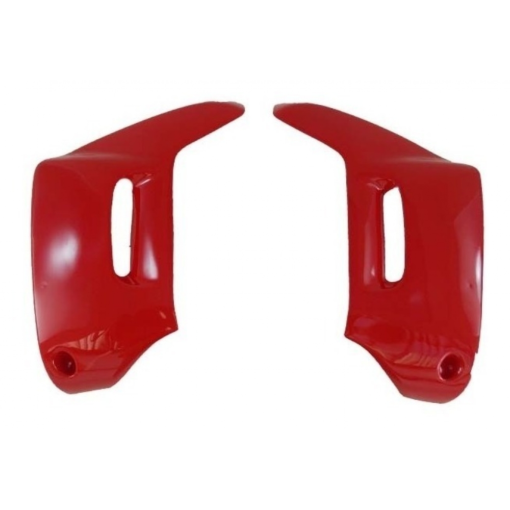 Aba Aleta Lateral Tanque Xr 200 Xr200 2001 2002 Vermelha Carenagem - Par - Vermelho