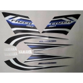 Kit Adesivos Faixas Fazer 150 2014 2015 Branca Jogo Adesivo