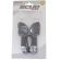 Par De Pisca Mini Seta Moto Scud Blade Esportivo Preto Carbono Com Lente Cristal + Fumê - Par