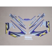 Kit Adesivos Yamaha Xtz 125 2003 Azul Jogo Adesivo