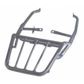 Bagageiro Moto Titan 150 2004 05 06 07 2008 Reforçado P/ Bau Bauleto Traseiro Cromado Fortuna