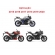 Guidão Guidom Moto Yamaha Mt03 2015 2016 2017 2018 2019 2020 C/ Rosca Para Peso Prata Fortuna