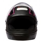 Capacete Moto Feminino Taurus Fórmula 1 Neo Preto Fosco Rosa - Preto/Rosa