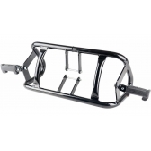 Protetor Perna Motor Dianteiro Moto Xtz 150 Crosser Mata Cachorr C/ Pedaleira