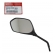 Espelho Retrovisor Lado Esquerdo Moto Elite 125 2019 2020 2021 2022 2023 2024 Original Honda