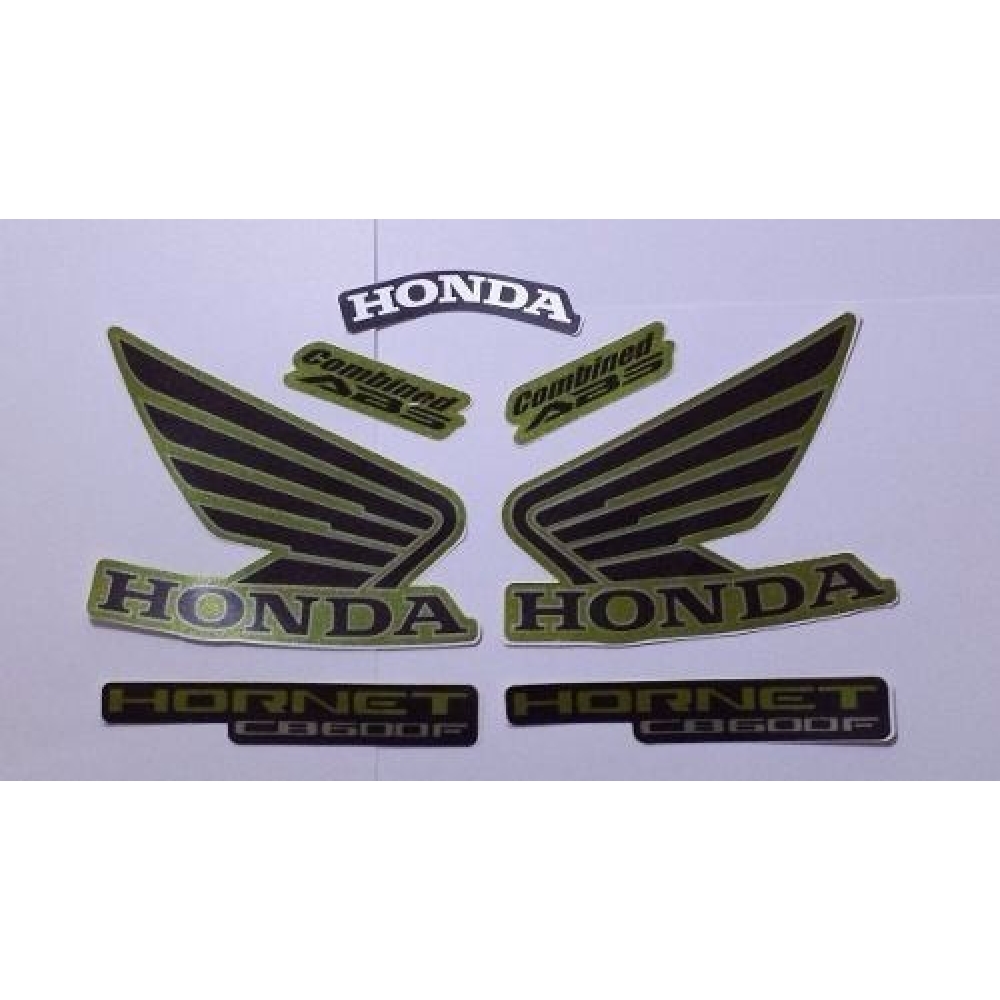 Kit Adesivos Faixa Cb 600 Hornet Verde 11 / 12 Jogo Adesivo