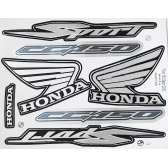 Kit Adesivos Faixa Titan 150 Sport 2006 Preta Jogo Adesivo