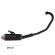 Escapamento Escape Esportivo Titan 160 Fan 160 2015/Ed F1 Tri Oval Mini ( Curto ) Fortuna - Preto