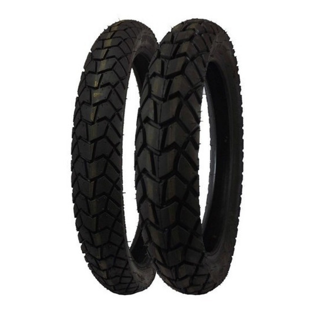 Par Pneu Moto Xtz 150 Crosser Bros 150 160 Xre 190 Dianteiro 90 90 - 19 + Traseiro 110 90 - 17 Maggion Viper