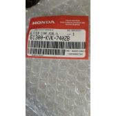 Capa Frontal Farol Cb 300R Cb 300 Carcaça Original Honda Adesivo Vermelho 61300KVK740ZB - Preto
