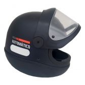 Capacete Moto Automático Ebf Solid Classic C/ Viseira Automática C/ Selo Inmetro - Preto Fosco