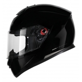 Capacete Moto Fechado Bieffe b12 b 12 Solid Classic Esportivo C/ Selo Inmetro Lançamento - Preto Brilho