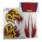 Kit Adesivos Faixas Dt 180 Vermelha 1996 1997 Jogo Adesivo