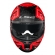 Capacete Moto Fechado Ls2 Ff808 Stream 2 Maze Esportivo C/ Óculos Interno Lançamento C/ Selo Inmetro - Vermelho Preto
