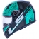 Capacete Moto Ls2 Ff358 Ultra Esportivo Fechado Preto Verde C/ Selo Inmetro Lançamento