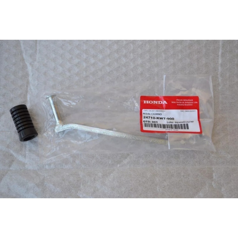 Pedal Haste Câmbio Marcha Moto Xre 300 C/ Borracha Original Honda
